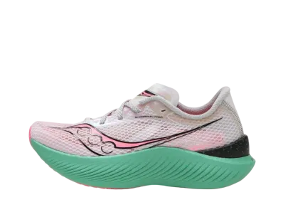 サッカニー ウィメンズ エンドルフィン プロ3 "フォグ/ビジピンク"