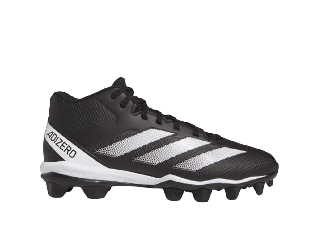 adidas Adizero Impact 2 Molded Football Cleats "Core Black/Cloud White"