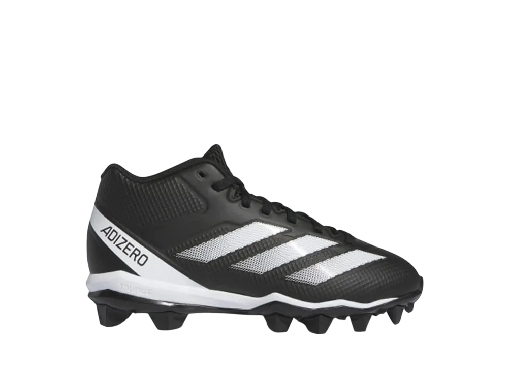 adidas GS Adizero Impact 2 Molded Football Cleats "Core Black/Cloud White"