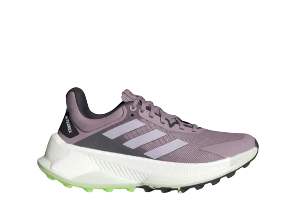 アディダス ウィメンズ テレックス ソウルストライド ウルトラ トレイルランニング "プリラヴドフィグ/シルバードーン/オーロラブラック"