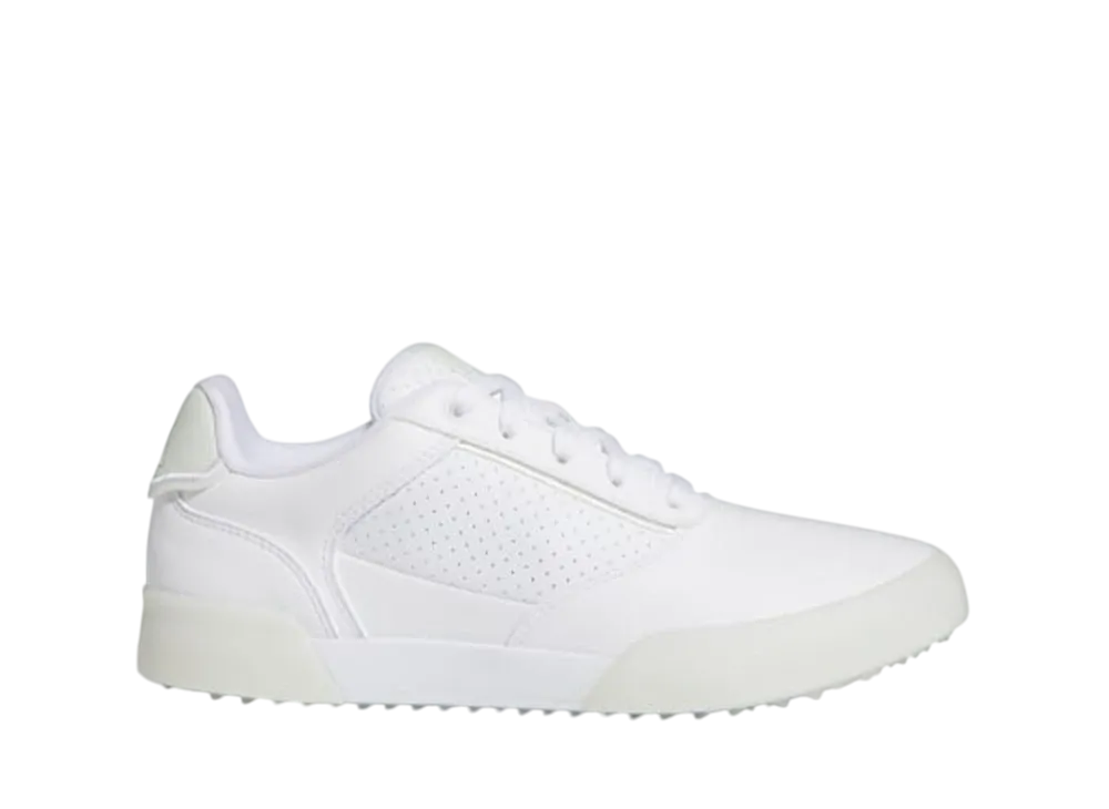 アディダス ウィメンズ レトロクロス スパイクレス ゴルフ "クラウドホワイト/クリスタルジェイド/オフホワイト"