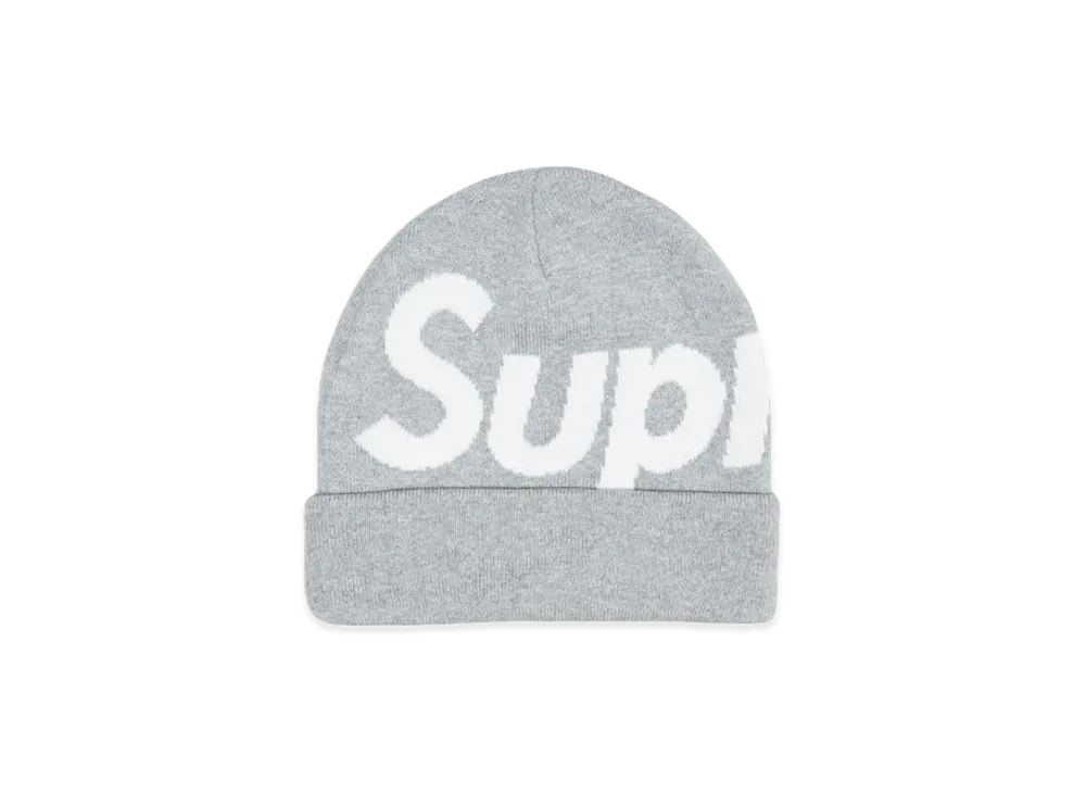 Supreme SNKR DUNK ニット帽 グレー Supreme x New Era Box Logo Beanie (25FW) 