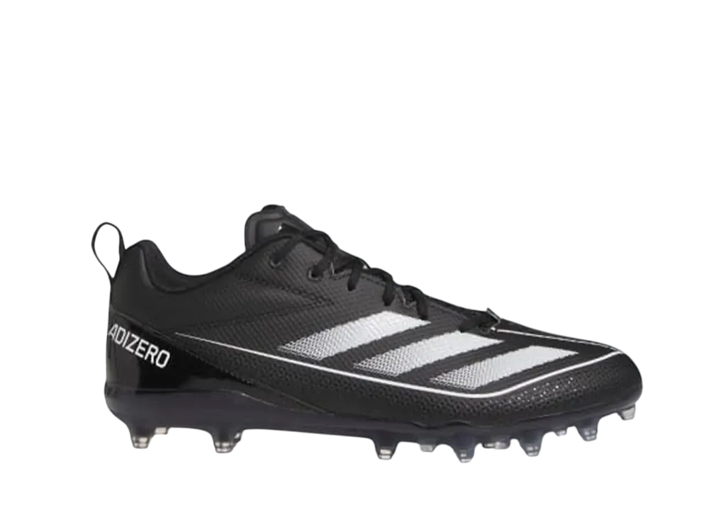 adidas Adizero Electric 2 Football Cleats "Core Black/Cloud White"