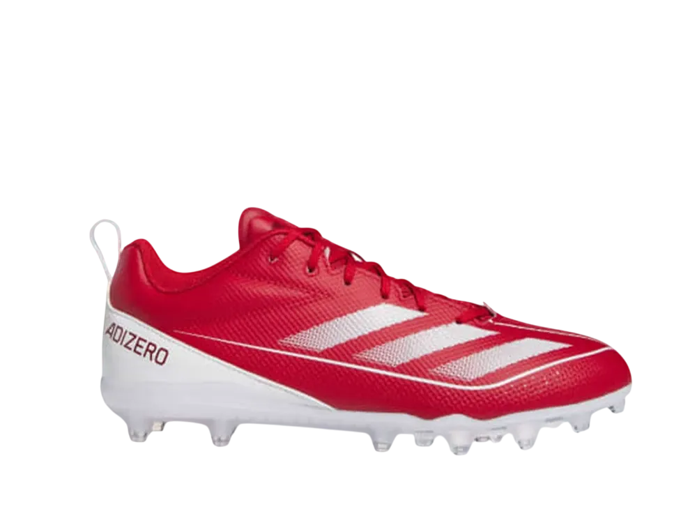 アディダス アディゼロ エレクトリック2 フットボールスパイク "チームパワーレッド2/クラウドホワイト"