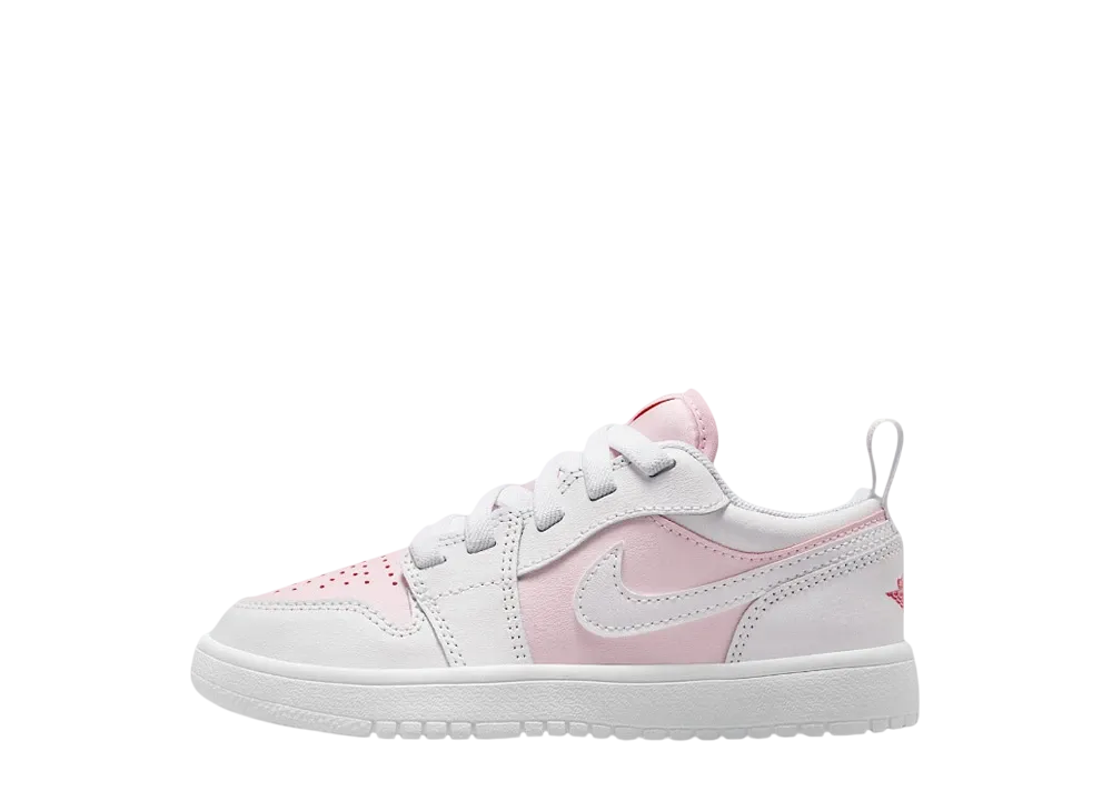 ナイキ PS ジョーダン1 ロー ALT "ピンクフォーム/ファイヤーレッド/ホワイト" (キッズ)