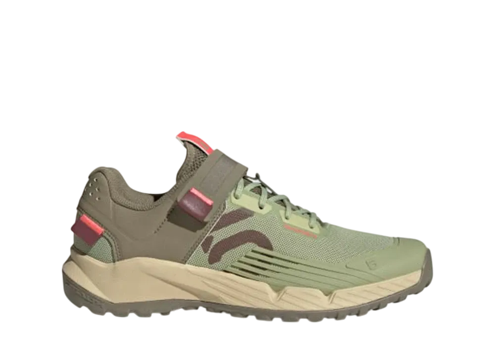 アディダス ウィメンズ 510 トレイルクロス クリップイン マウンテンバイク "マジックライム/バーガンディ/オービットグリーン"