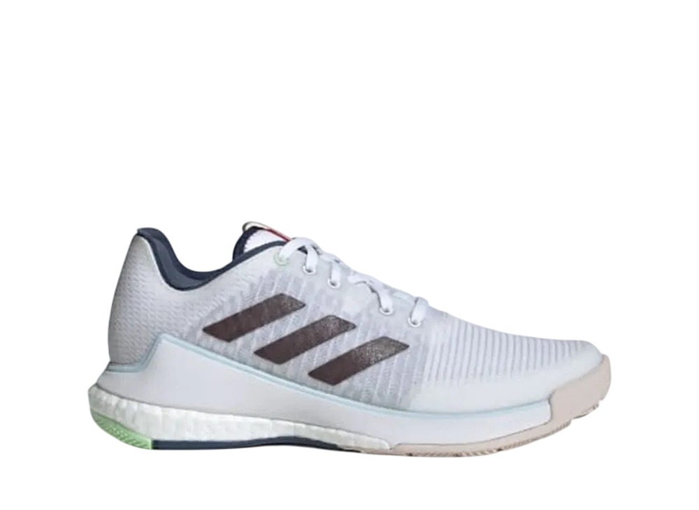 アディダス ウィメンズ クレイジーフライト "クラウドホワイト/オーロラメッツ/ブライトレッド"