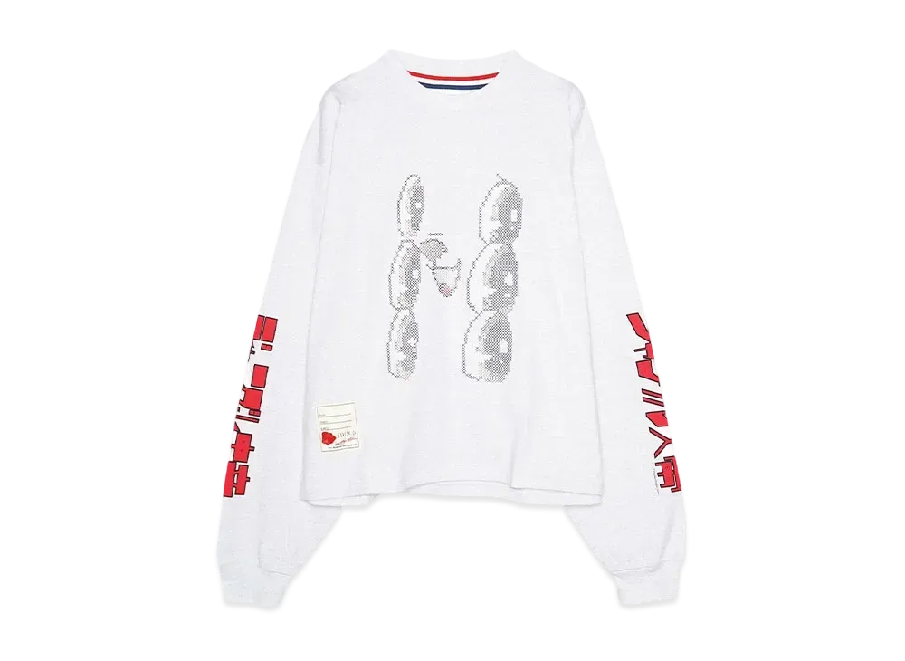 JUNGLE EMPEROR x SEVESKIG vs JUNGLE EMPEROR LEO L/SL TEE Ver, Lonely "GRAY"