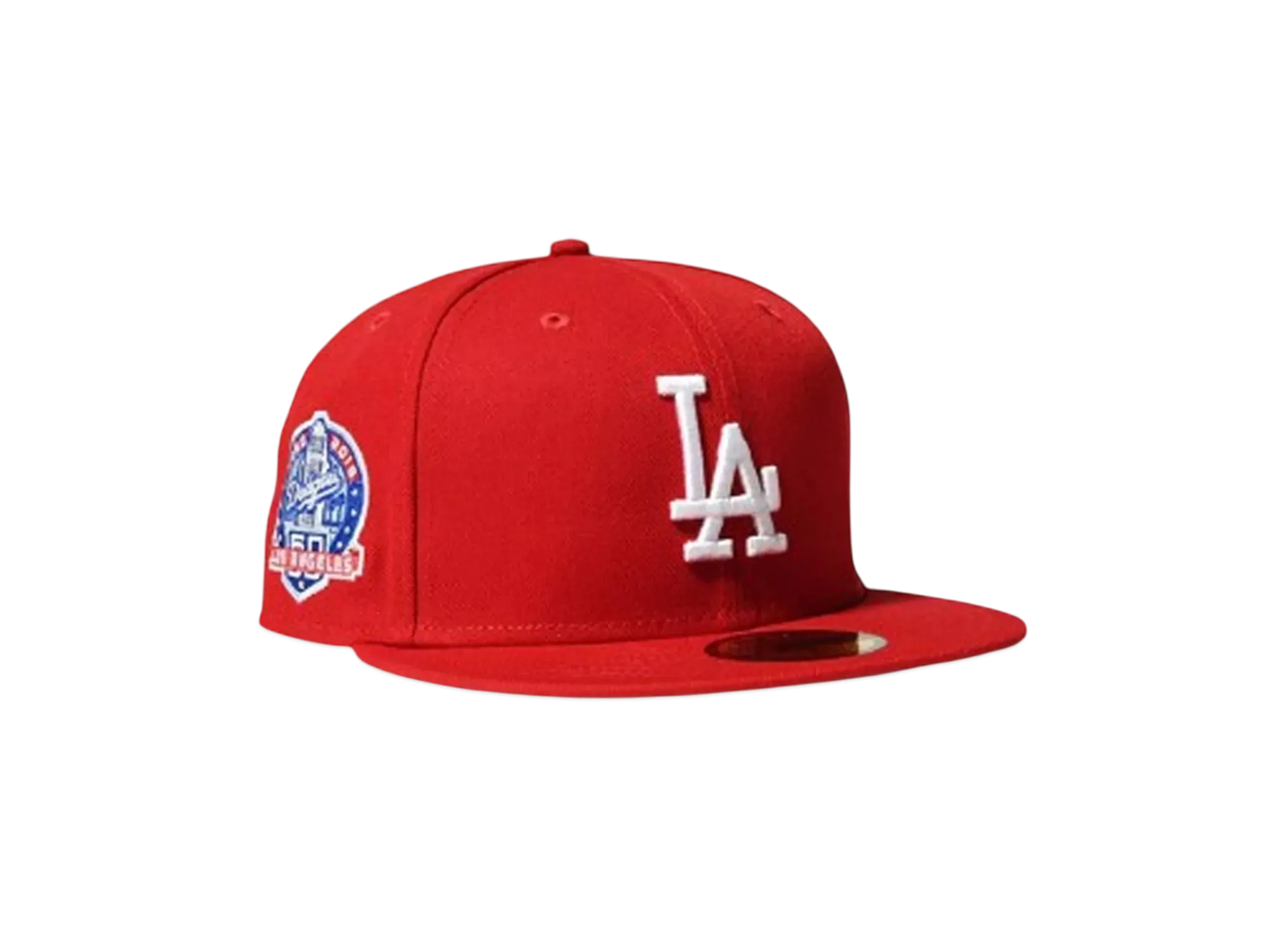 HOME GAME LOS ANGELES DODGERS CO 60TH ANV 59FIFTY "RED"