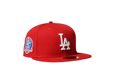 HOME GAME LOS ANGELES DODGERS CO 60TH ANV 59FIFTY "RED"