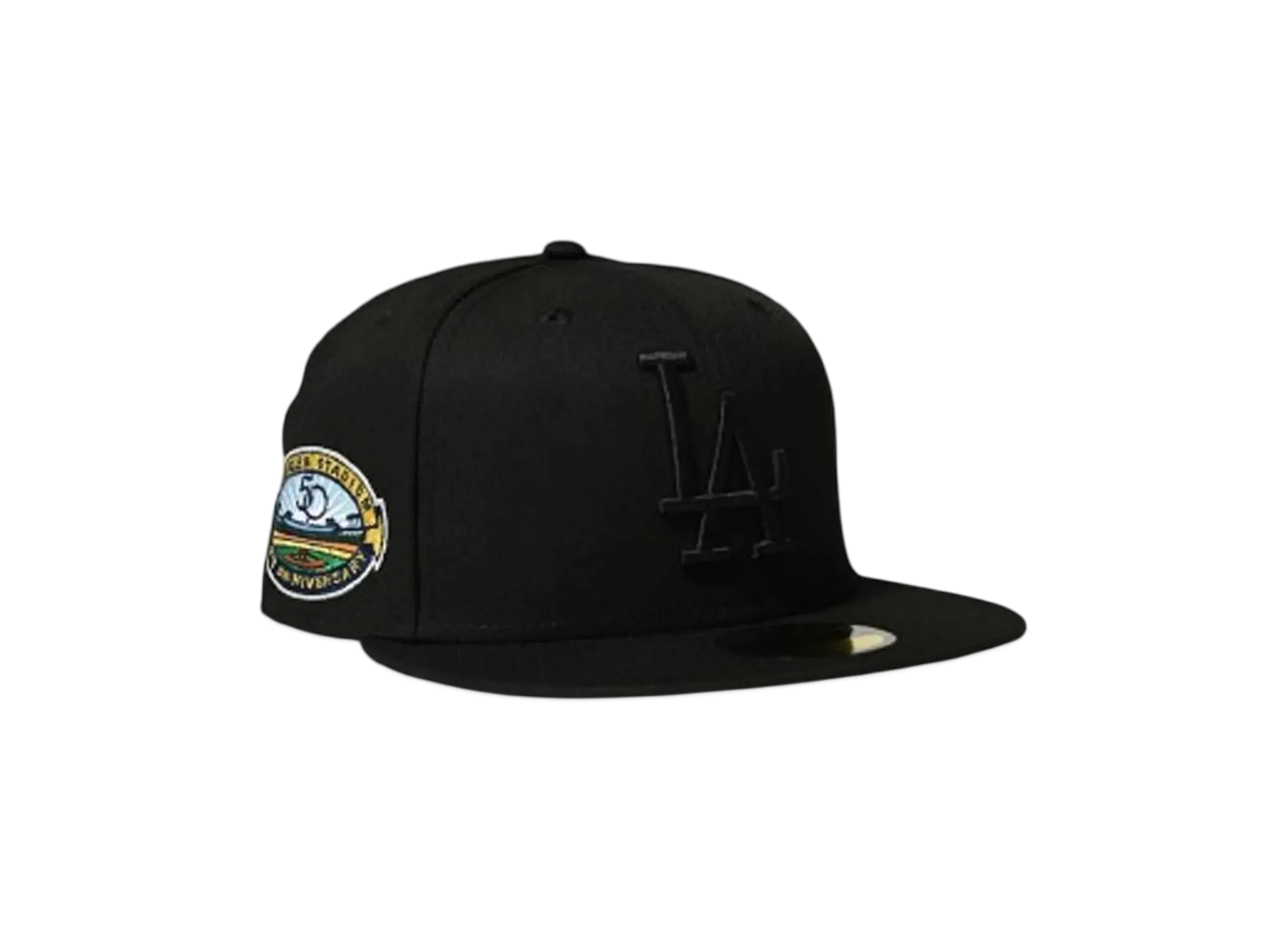 HOME GAME LOS ANGELES DODGERS CO 50TH ANV 59FIFTY "BLACK"