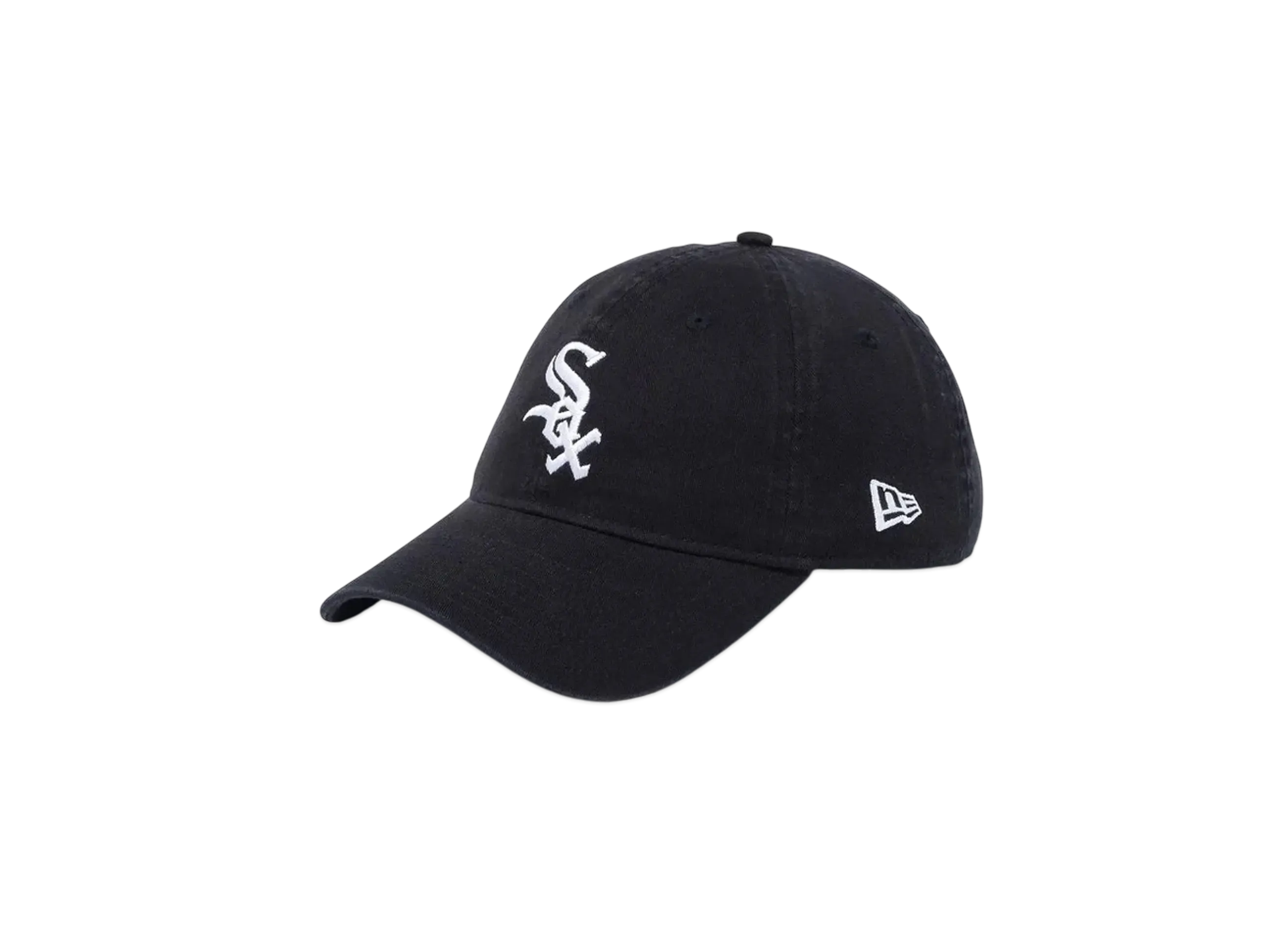 NEW ERA 9Twenty Cross Strap Washed Cotton Chicago White Socks "Black/White"