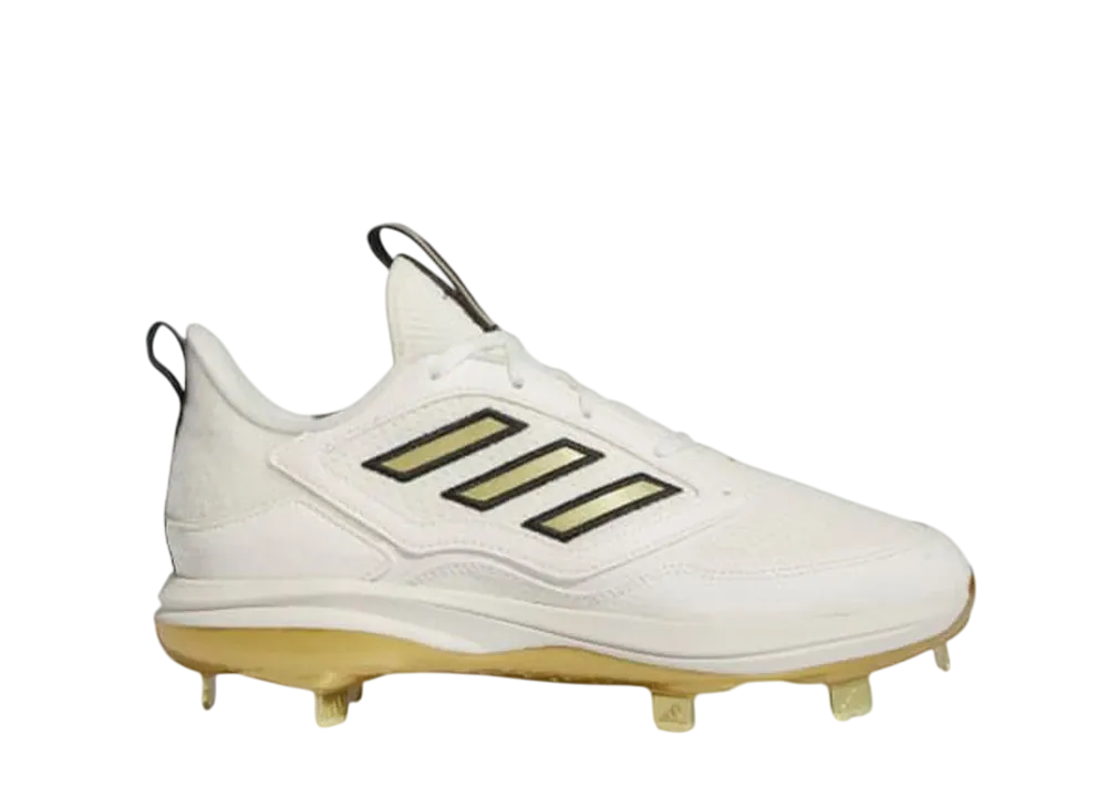 アディダス ウィメンズ ピュアハッスル3 エリート スパイク "オフホワイト/ゴールドメタリック/コアブラック"