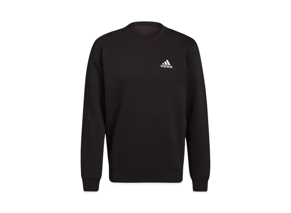 adidas Essentials Fleece Sweatshirt "Black/White"