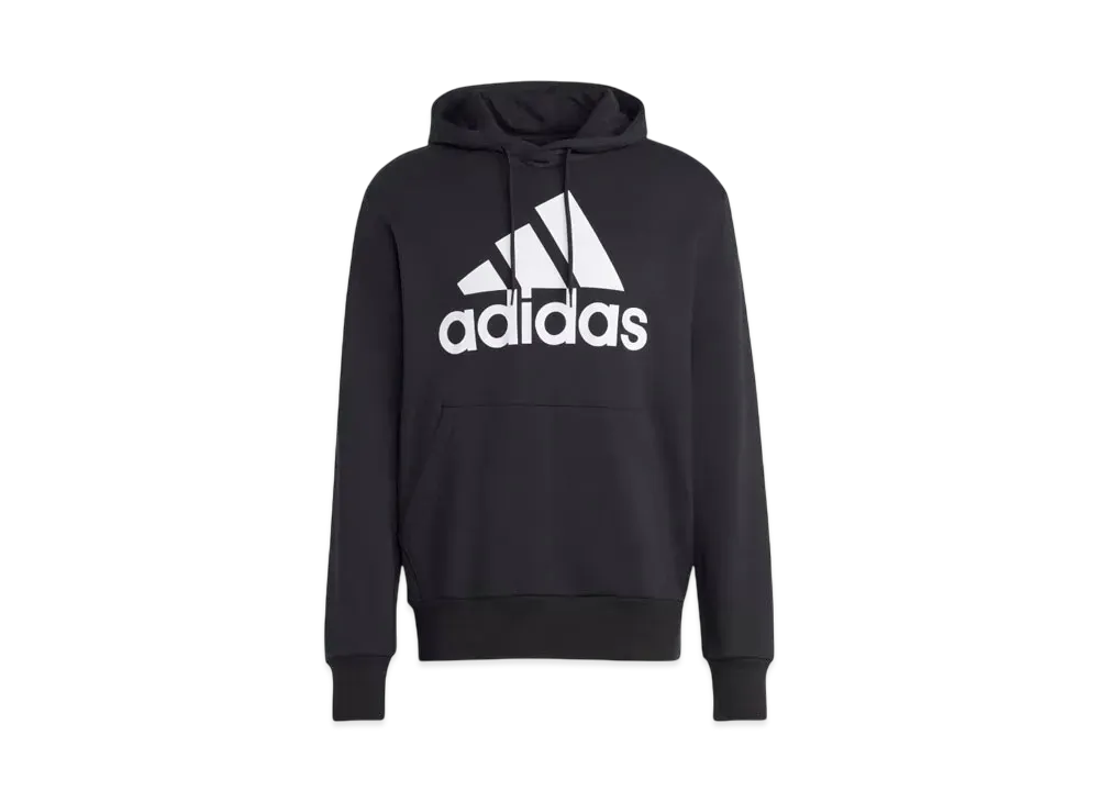 adidas Essentials French Terry Big Logo Parka "Black"