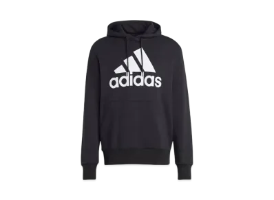 adidas Essentials French Terry Big Logo Parka "Black"