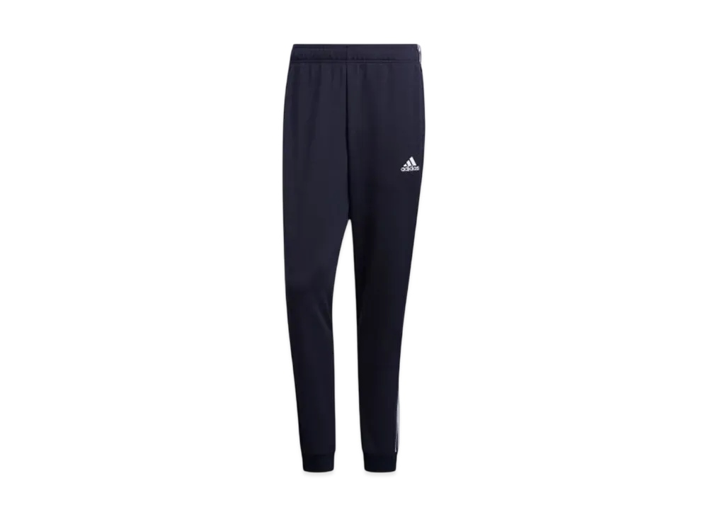 adidas Three Stripes Double Knit Cuff Hem Track Pants "Legend Ink/White"