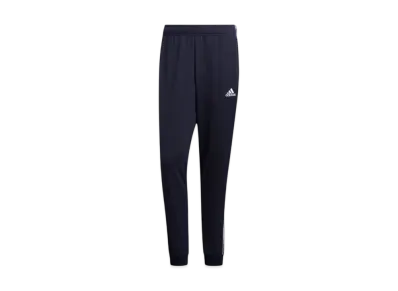 adidas Three Stripes Double Knit Cuff Hem Track Pants "Legend Ink/White"