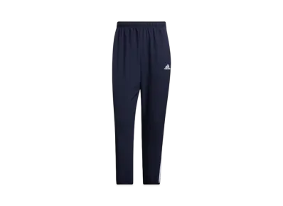 adidas Three Stripes Loose Fit Light Woven Track Pants "Legend Ink/White"