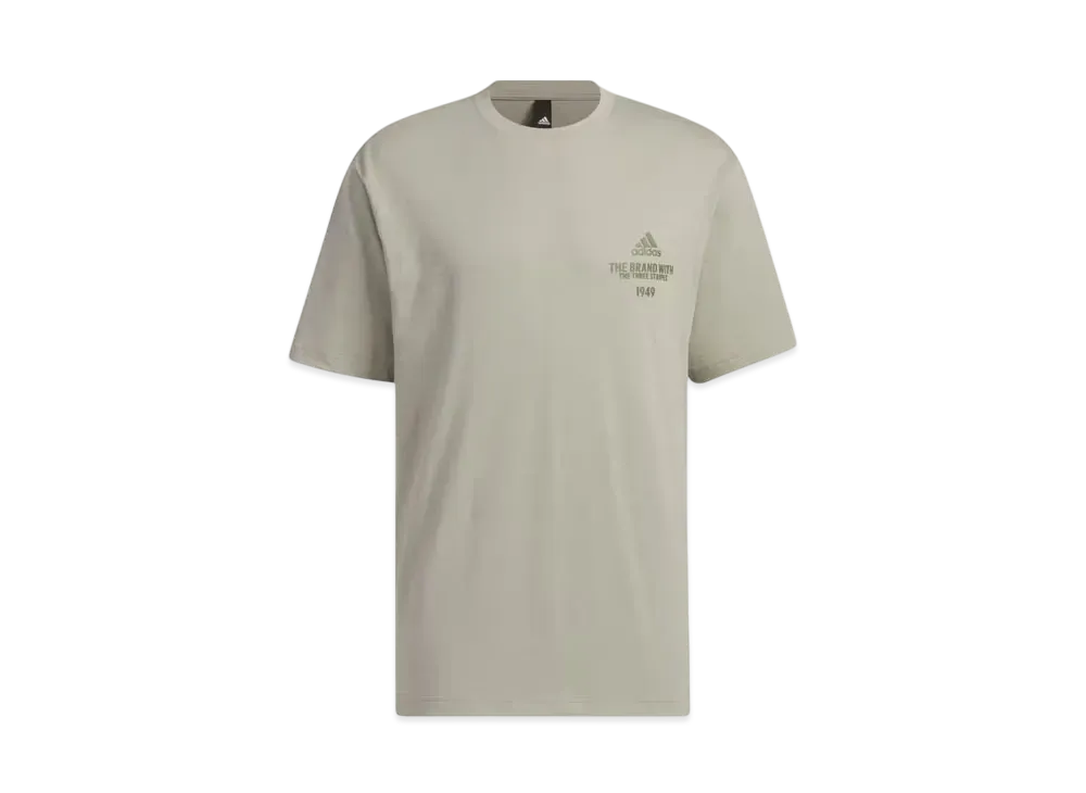 adidas Barbige Short Sleeve T-shirt "Silver Pebble"