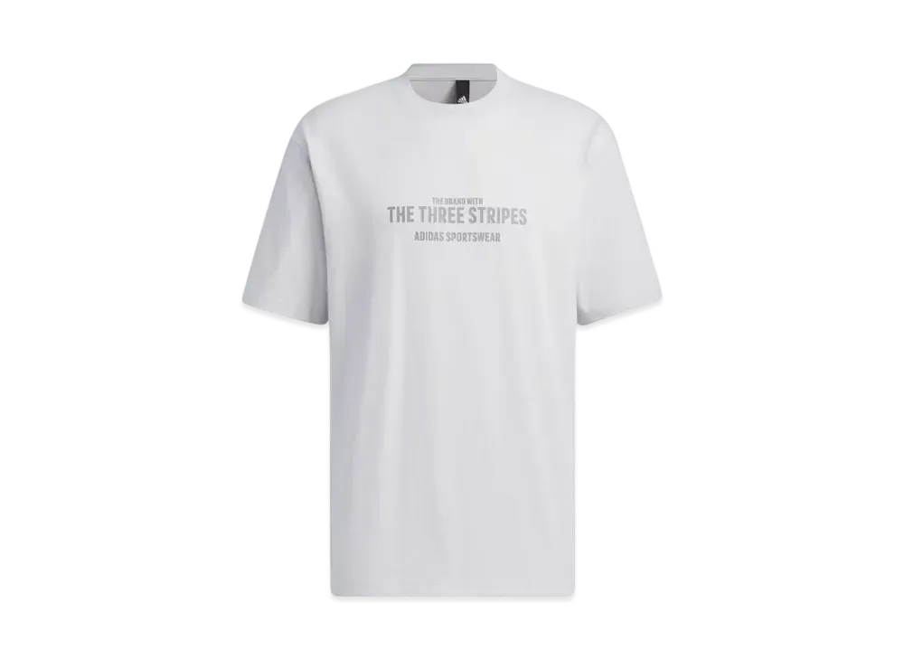 adidas Barbige Short Sleeve T-shirt "Light Solid Grey"