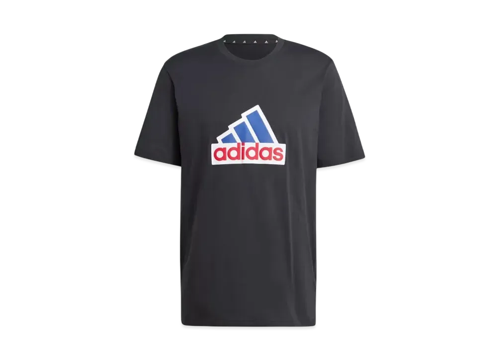 adidas Future Icon Badge of Sports Short Sleeve T-Shirt "Black"