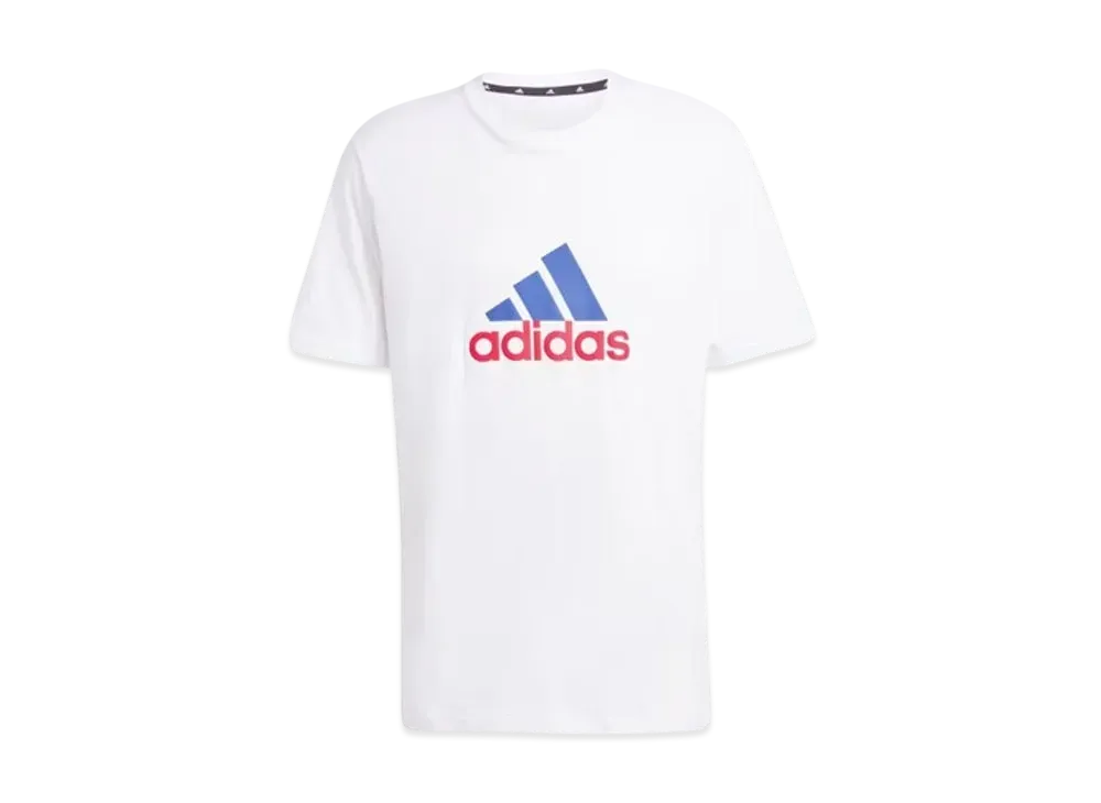 adidas Future Icon Badge of Sports Short Sleeve T-Shirt "White"