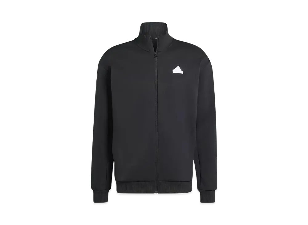 adidas Future Icon Badge of Sports Track Jacket (Jersey) "White/Black"