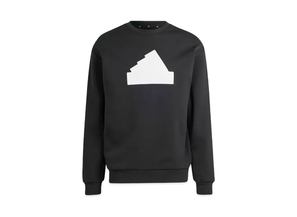 adidas Future Icon Badge of Sports Crewneck Sweatshirt "Black"