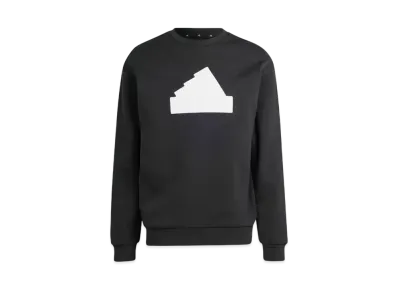 adidas Future Icon Badge of Sports Crewneck Sweatshirt "Black"