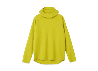 Goldwin Waffle Light Long Sleeve Hoodie (Unisex) "Honey Olive"