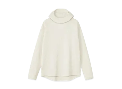 Goldwin Waffle Light Long Sleeve Hoodie (Unisex) "Ivory"