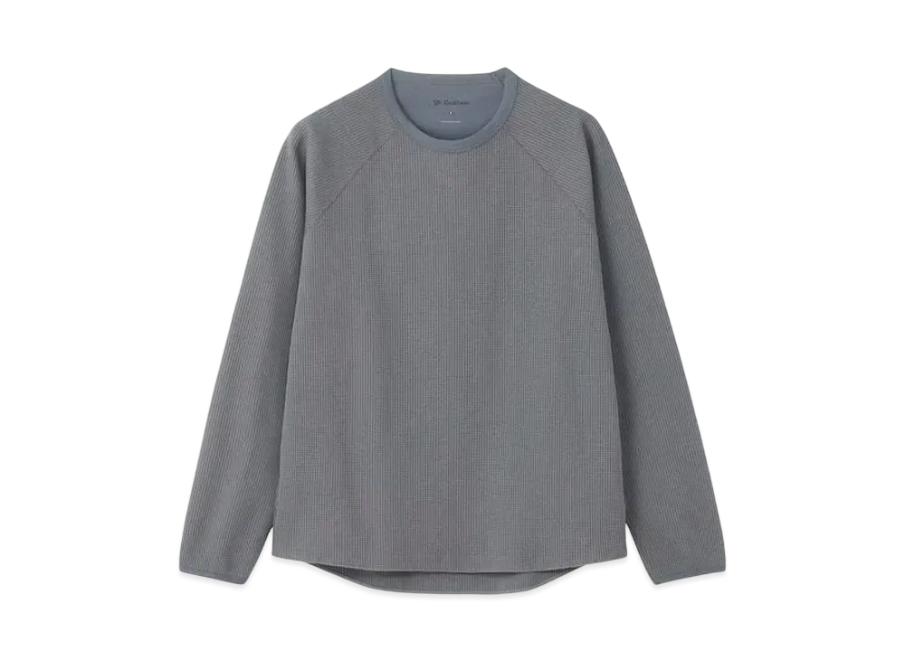 Goldwin Waffle Light Long Sleeve T-shirt (Unisex) "Cloud Gray"