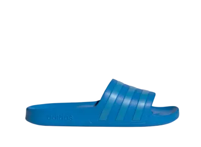 adidas Adilette Aqua Slides "Blue Rush/Sky Rush"