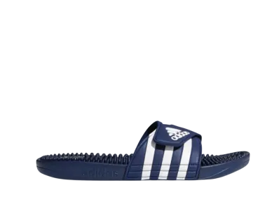 adidas Adissage Slides "Dark Blue/Cloud White"