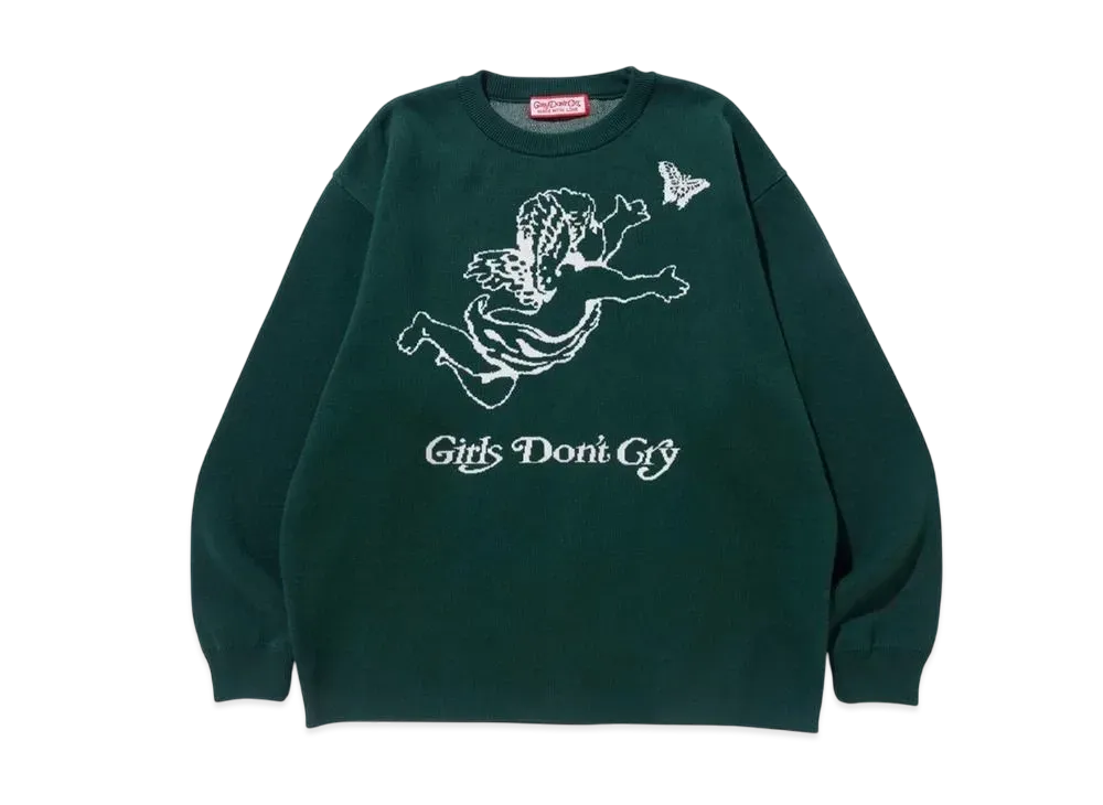 Girls Don't Cry Angel Knit "Green" / VERDY