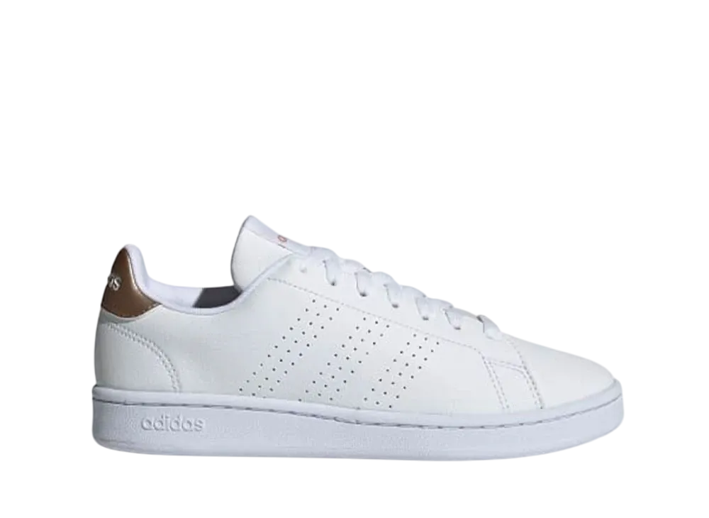 アディダス ウィメンズ アドバンテージ "クラウドホワイト/コッパーメタリック"