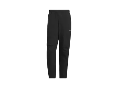 adidas Must Have Small Logo Regular Fit Bonded Fleece Full Length Pants "Black"