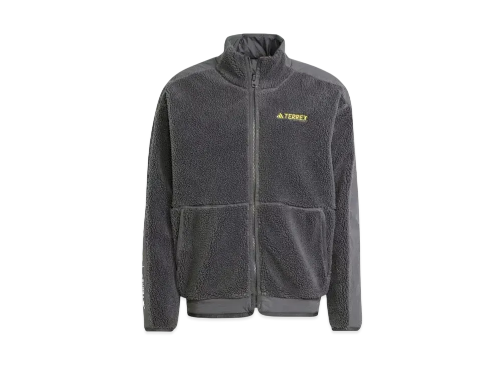 adidas National Geographic High Pile Jacket (Gender Neutral) "Grey Six"
