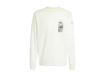 adidas National Geographic Long Sleeve Graphic T-Shirt (Gender Neutral) "Ivory"