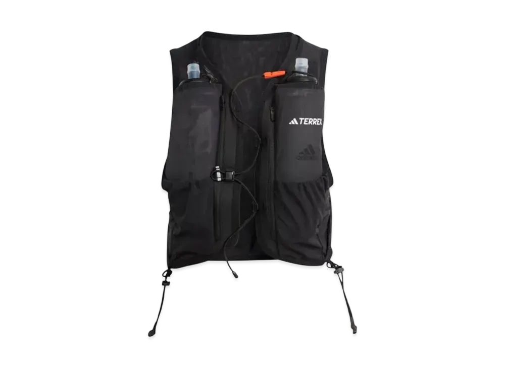 adidas Terex 5L Aeroready Trail Running Vest "Black/Impact Orange"