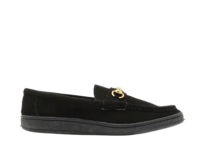 MANEBU Women's BITCH Suede "Black"