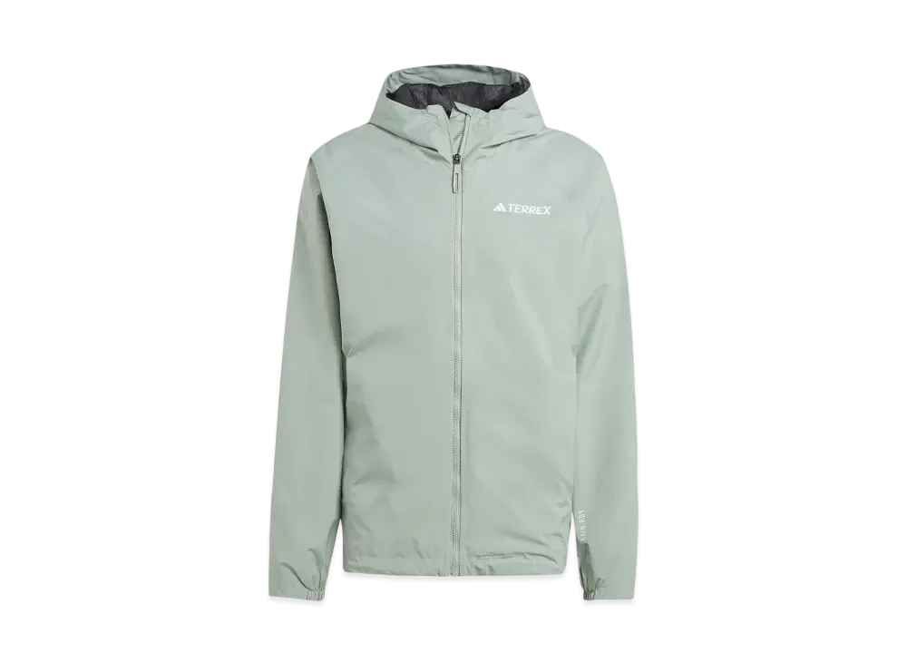 adidas Telex Multi 2 Layer Rain. Rdy Jacket "Silver Green"