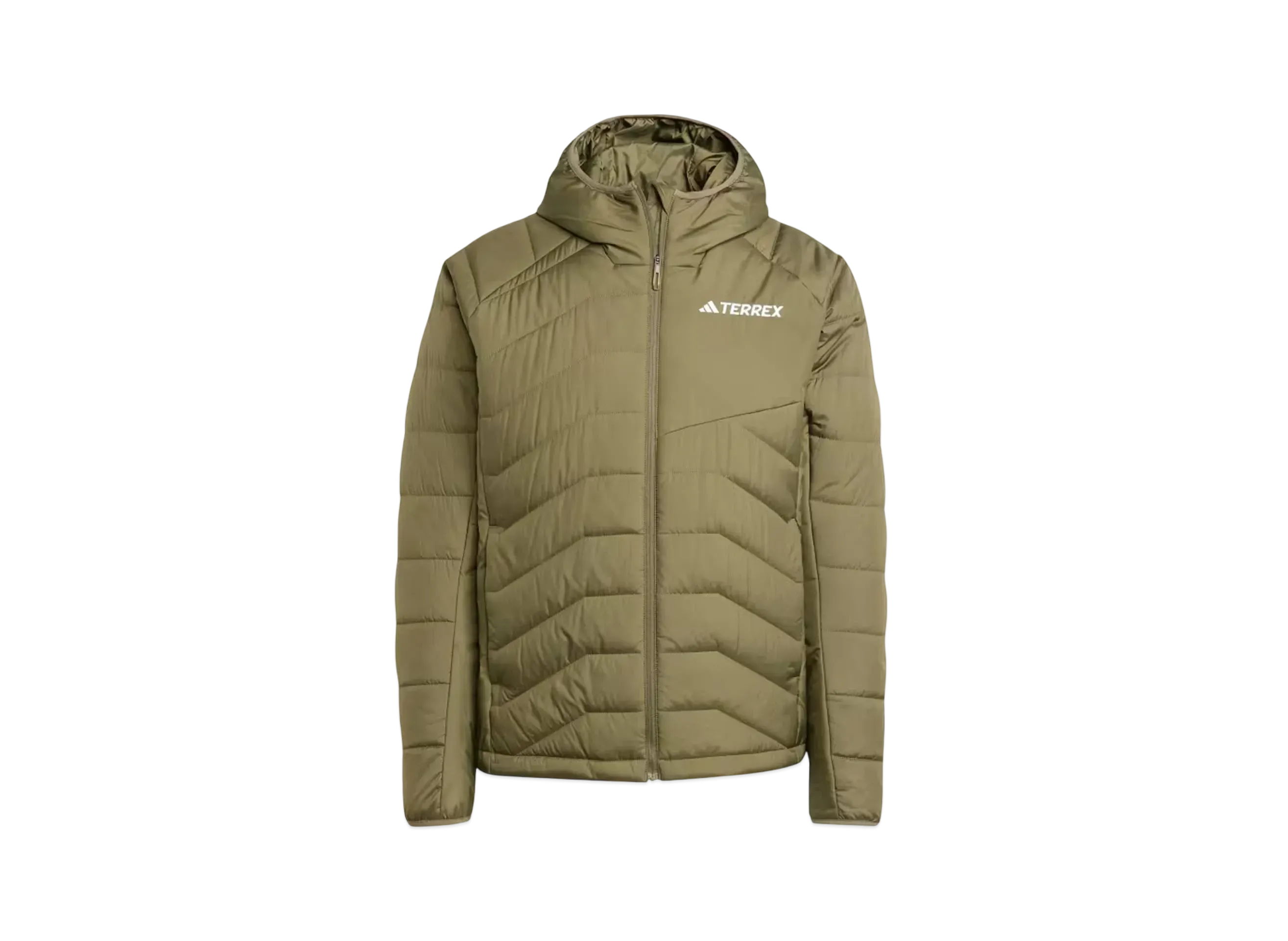 adidas Telex Multi Synthetic Insulated Hooded Jacket "Olive Strata"
