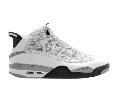 Nike Jordan Dub Zero "White/Varsity Red/Black/Cement Grey"