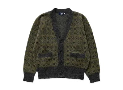 SOL soonerorlater Shaggy Knit Cardigan "Khaki"