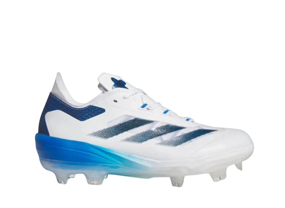 アディダス アディゼロ インパクト TPU ワープ スピード ベースボールスパイク "クラウドホワイト/チームネイビーブルー2/ブライトロイヤル"