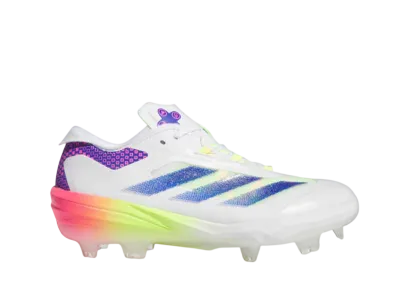 adidas Adizero Impact TPU Warp Speed Baseball Cleats "Cloud White/Lucid Blue/Lucid Pink"