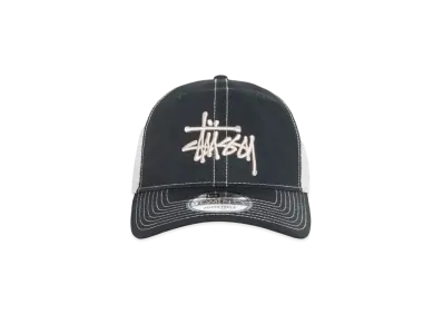 Stussy New Era 9Twenty Basic Trucker "Shade Black"