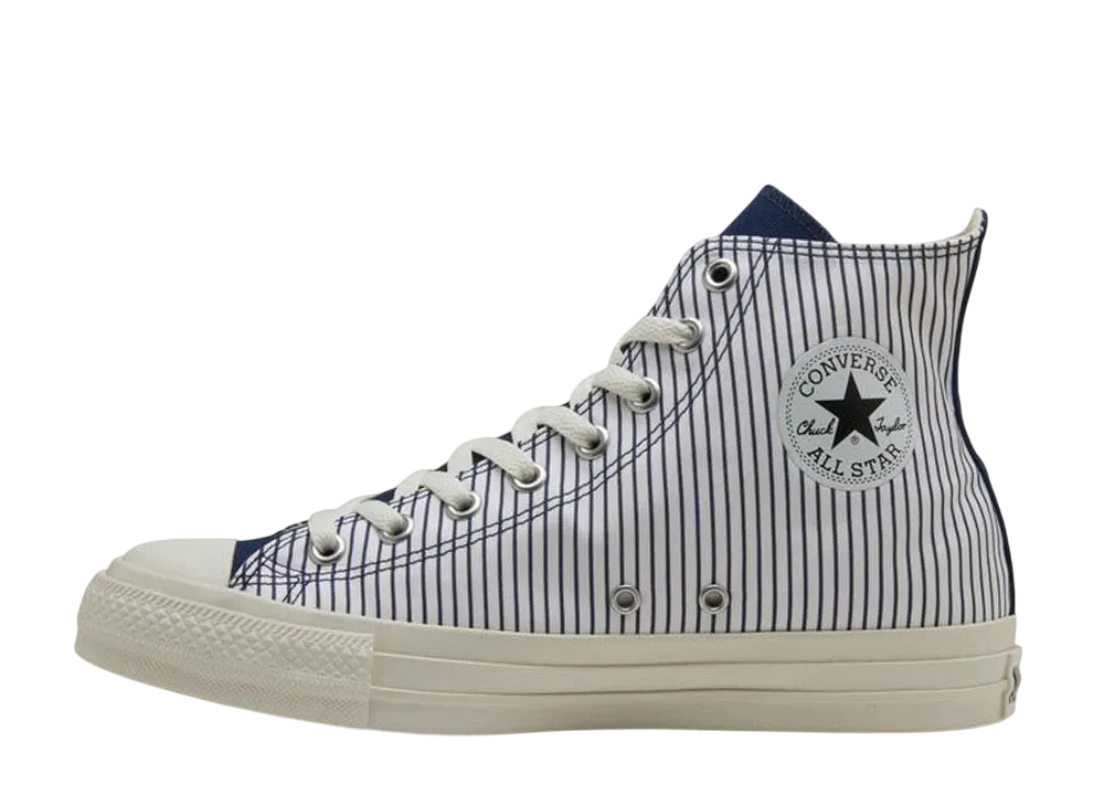 Converse All Star Stripe Hi "Navy/White"
